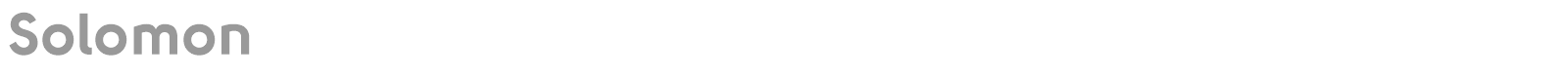 SOLOMON font preview